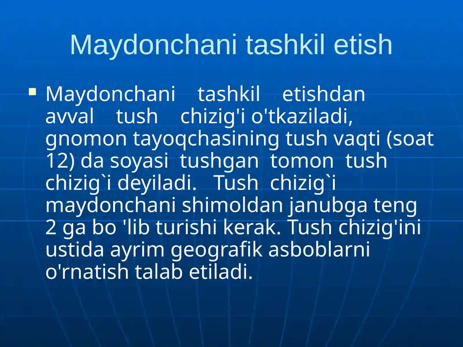 Geografik maydoncha 3