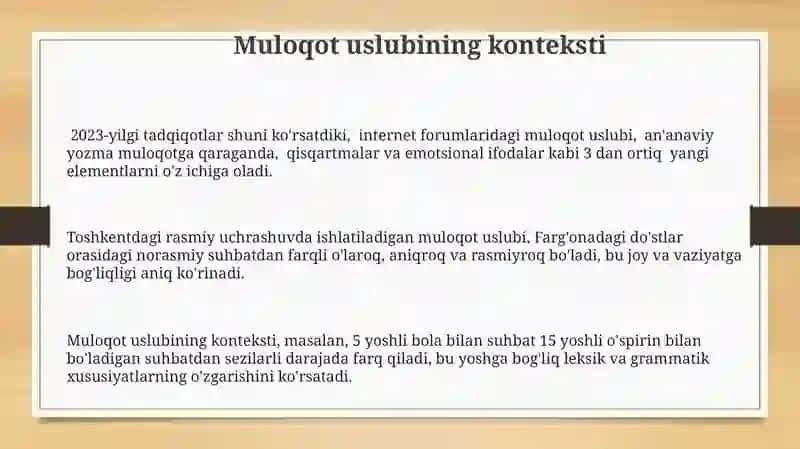 Nutq Uslublari 3