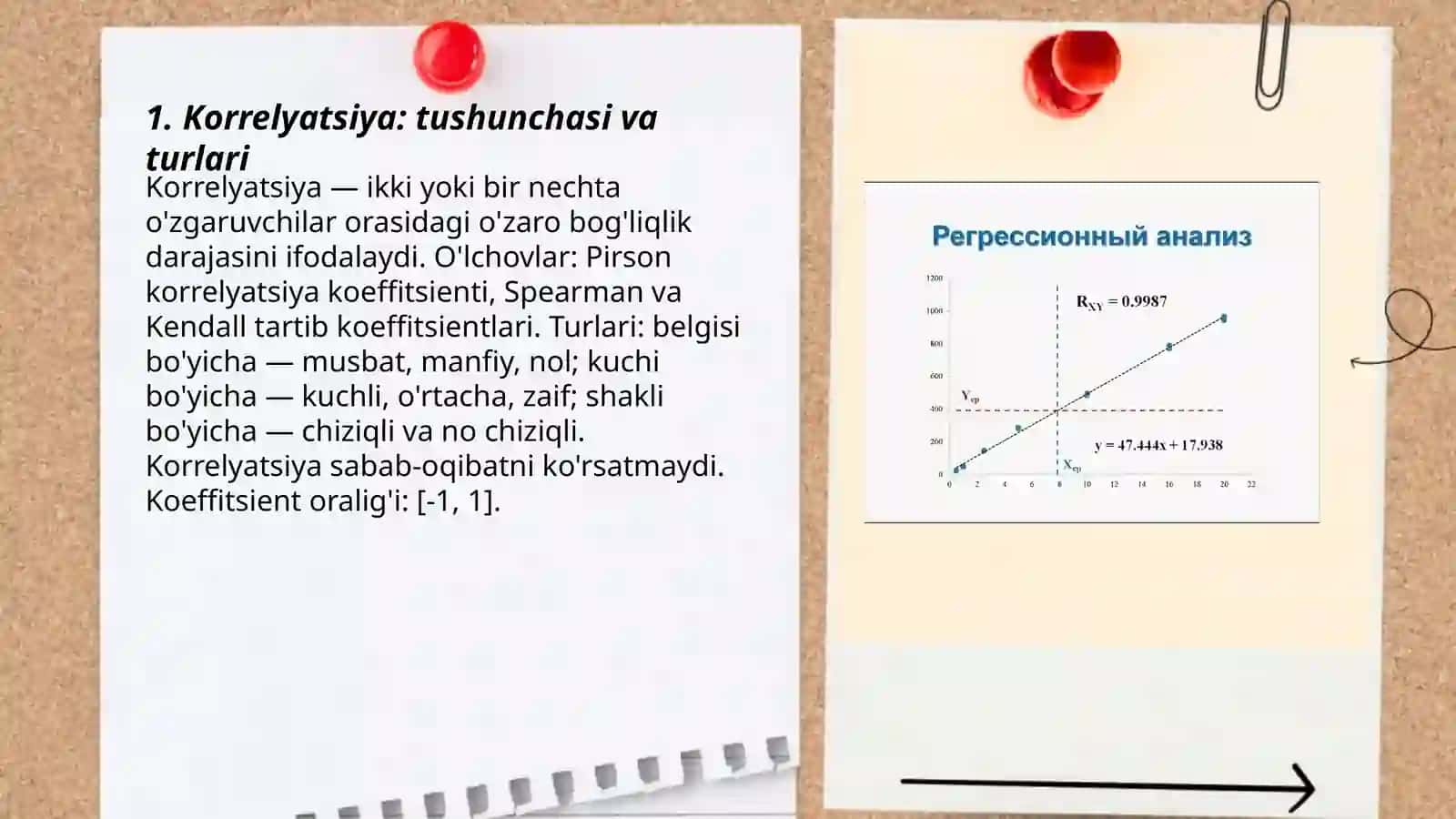 Korrelyatsiya va regresiya 3