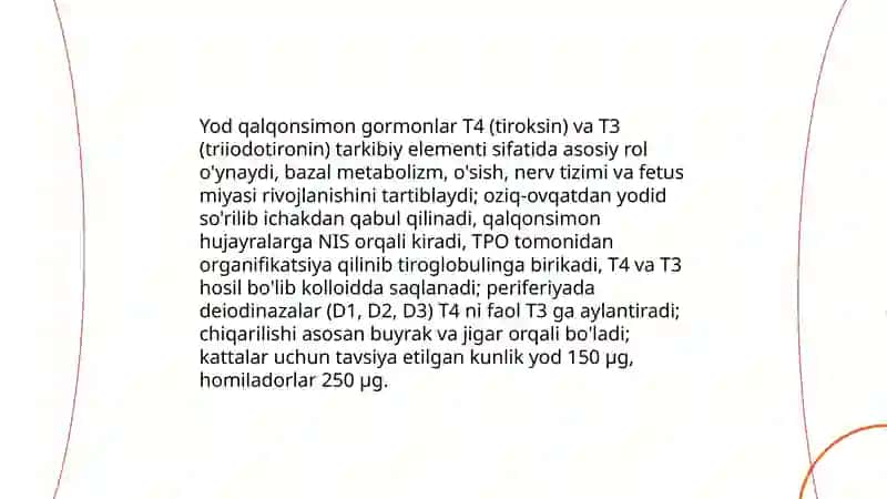 Yod va uning klinik ahamiyati 3