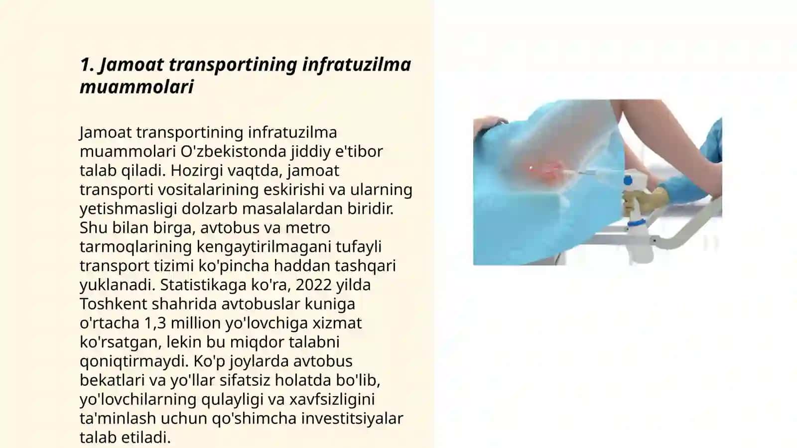 Jamoat transportidagi muammolar va ularni hal qilish usullari 3