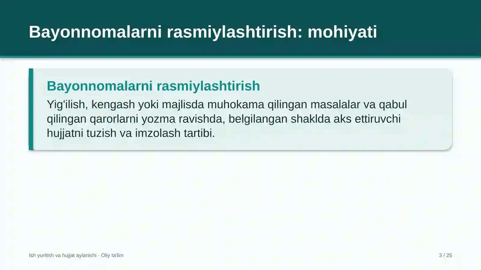 Kitob do'konlarida bayonnomalarni rasmiylashtirish 3