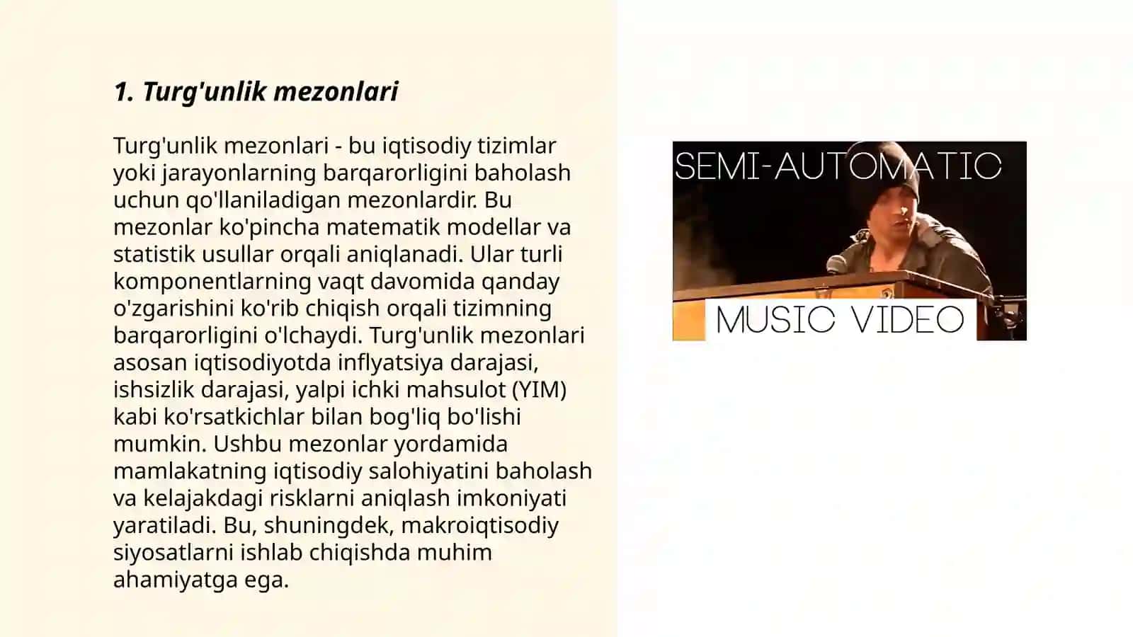 Avtomatik boshqarish sistemaning turgʻunligi 3