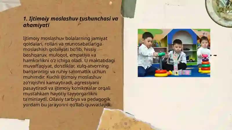Bolalarda ijtimoiy moslashuv 3