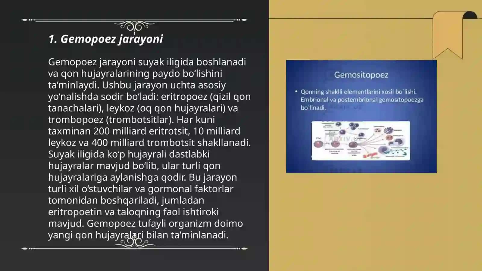 Gemopoez jarayonlarining boshqariluvi 3