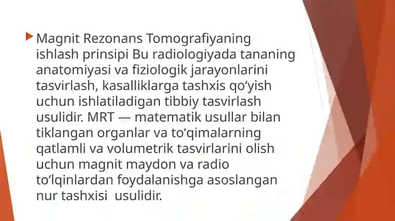 Magnit-rezonans tomografiyaning fizik asoslari.Pozitron-emission tomografiya 3