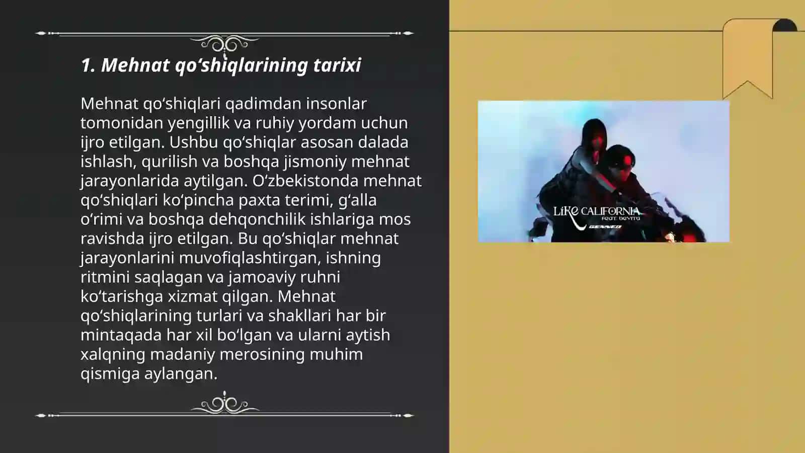Mehnat qoʻshiqlari 3