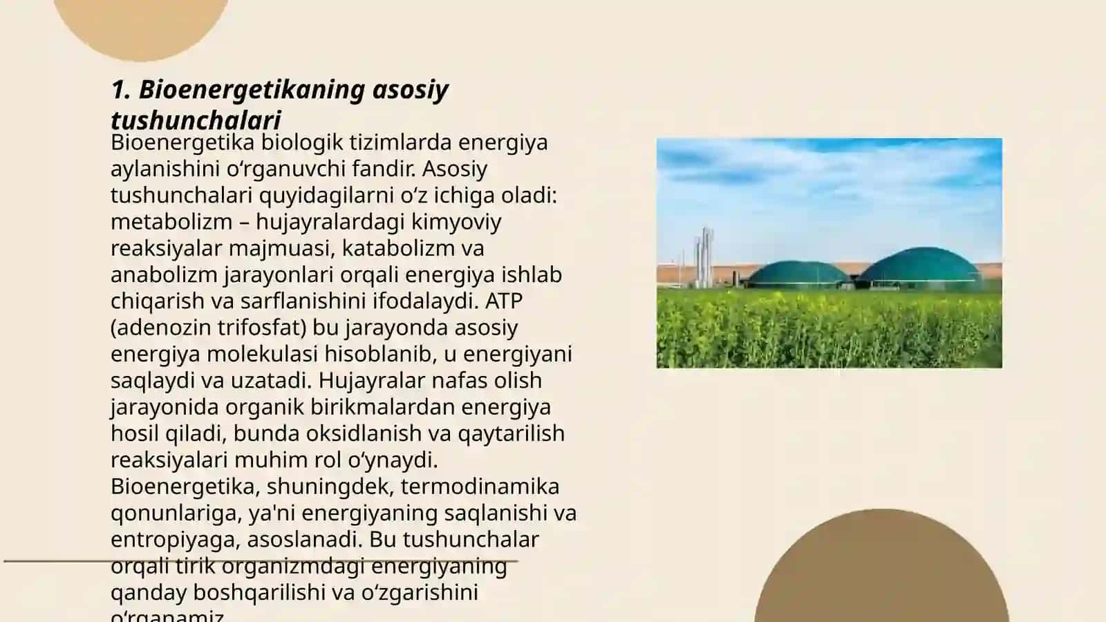 Bioenergetikaning tibbiy ahamiyati 3