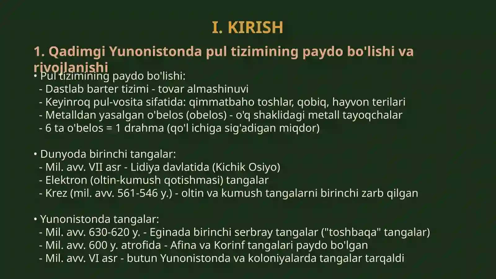 Afina va Korinf davlatlarining pul tizimi 3