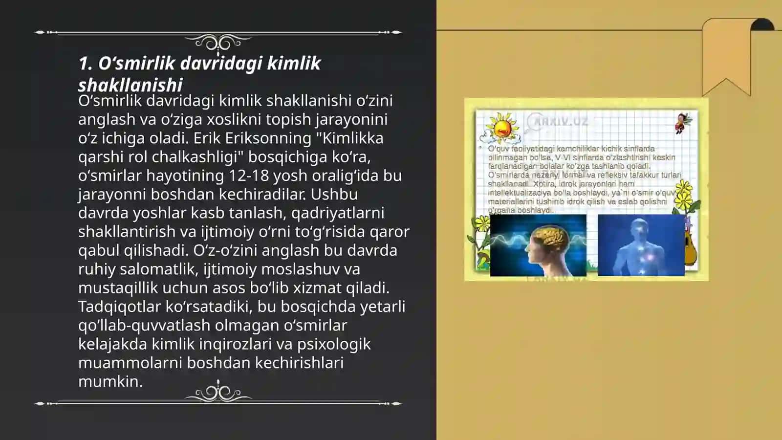 Oʻsmirlik davri psixologiyasi 3
