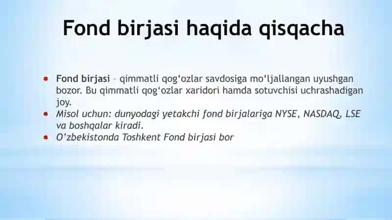 QIMMATLI QOG’OZLAR BOZORI 3
