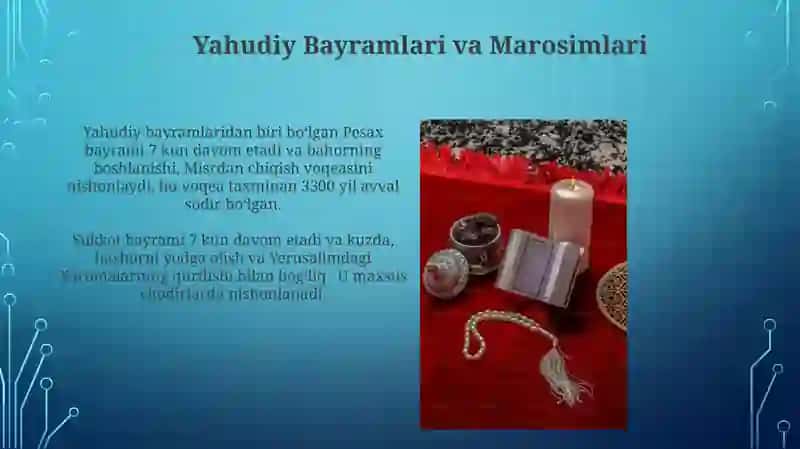 Yahudiylik dini va anana marosimlari 3
