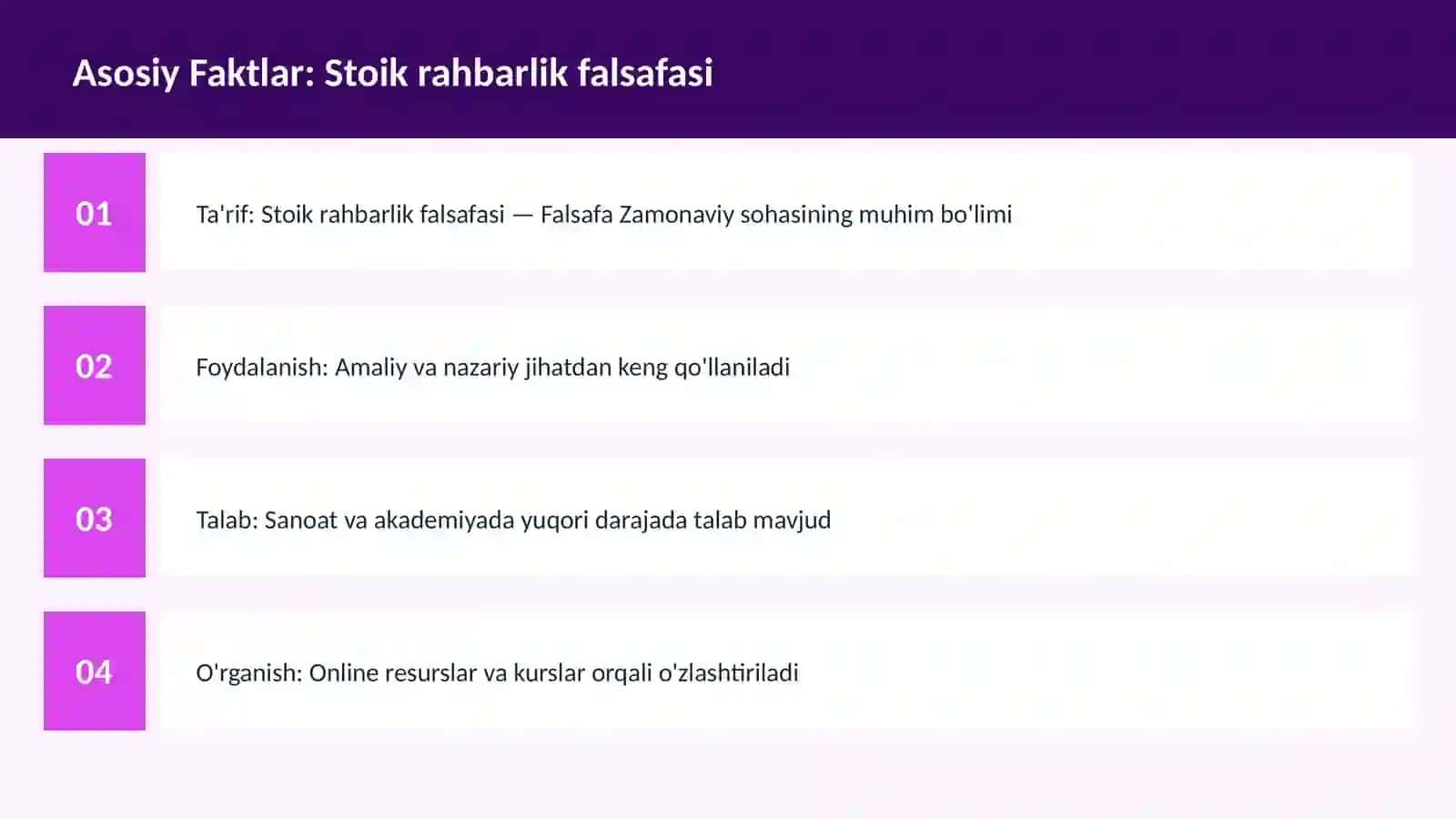 Stoik rahbarlik falsafasi 3