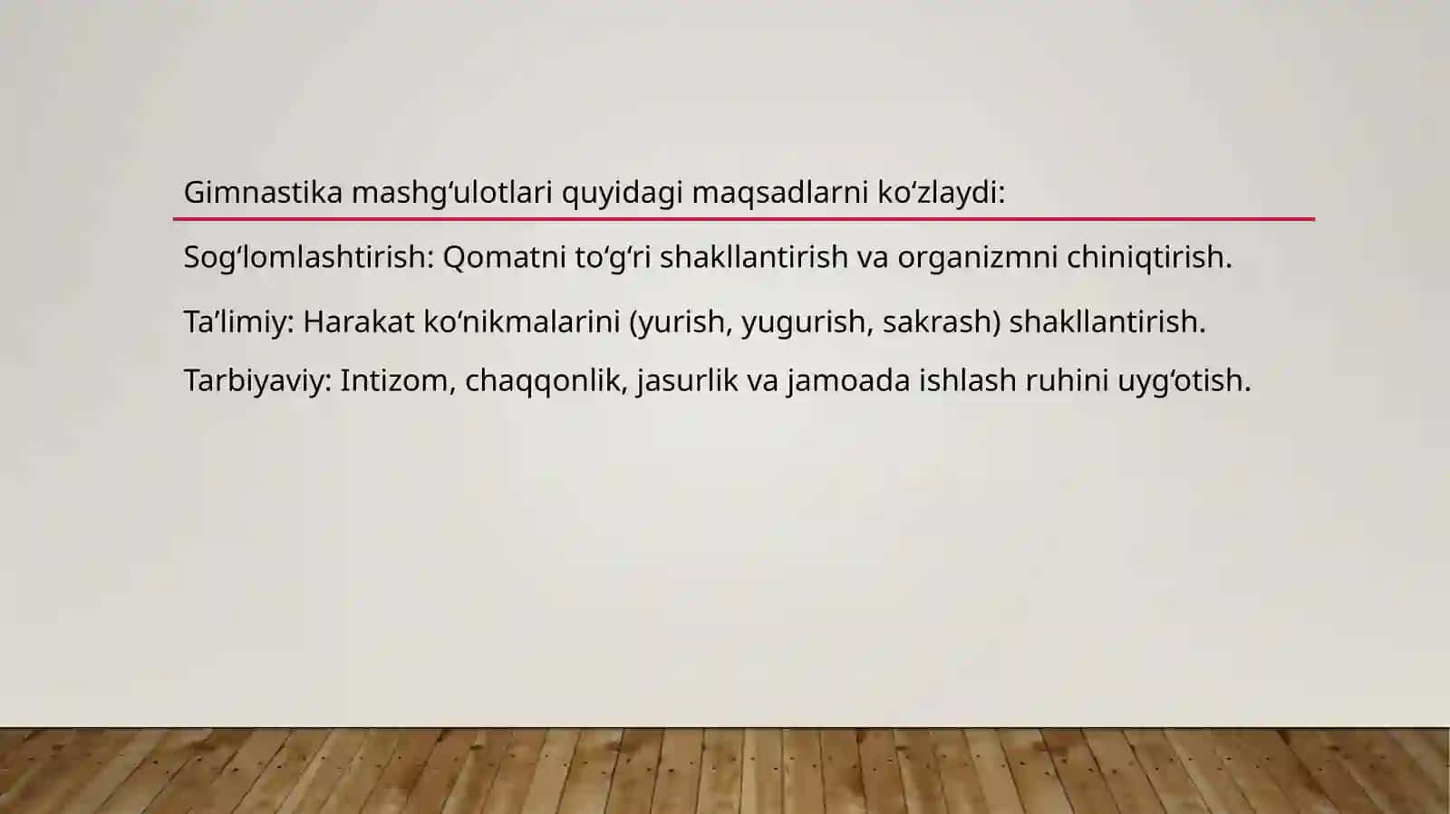 Maktabgacha bolalar bilan gimnastika mashg‘ulotlari 3