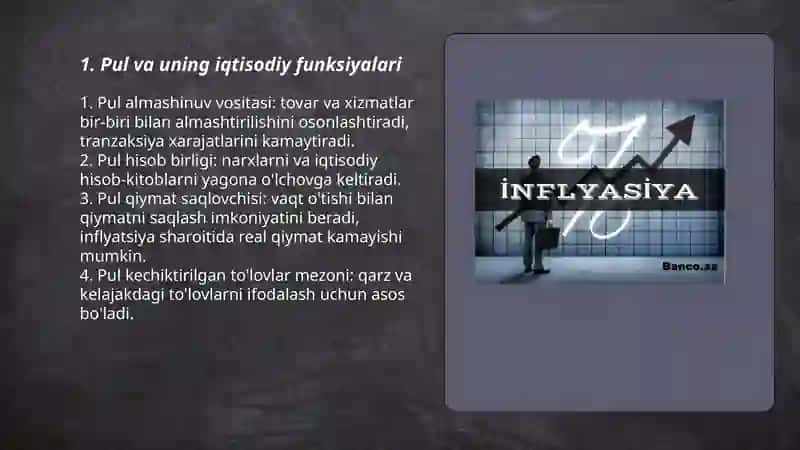 Pul va Inflatsiya 3