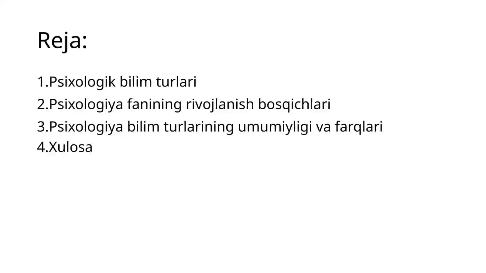 Psixologiya fanining rivojlanish bosqichlari 3