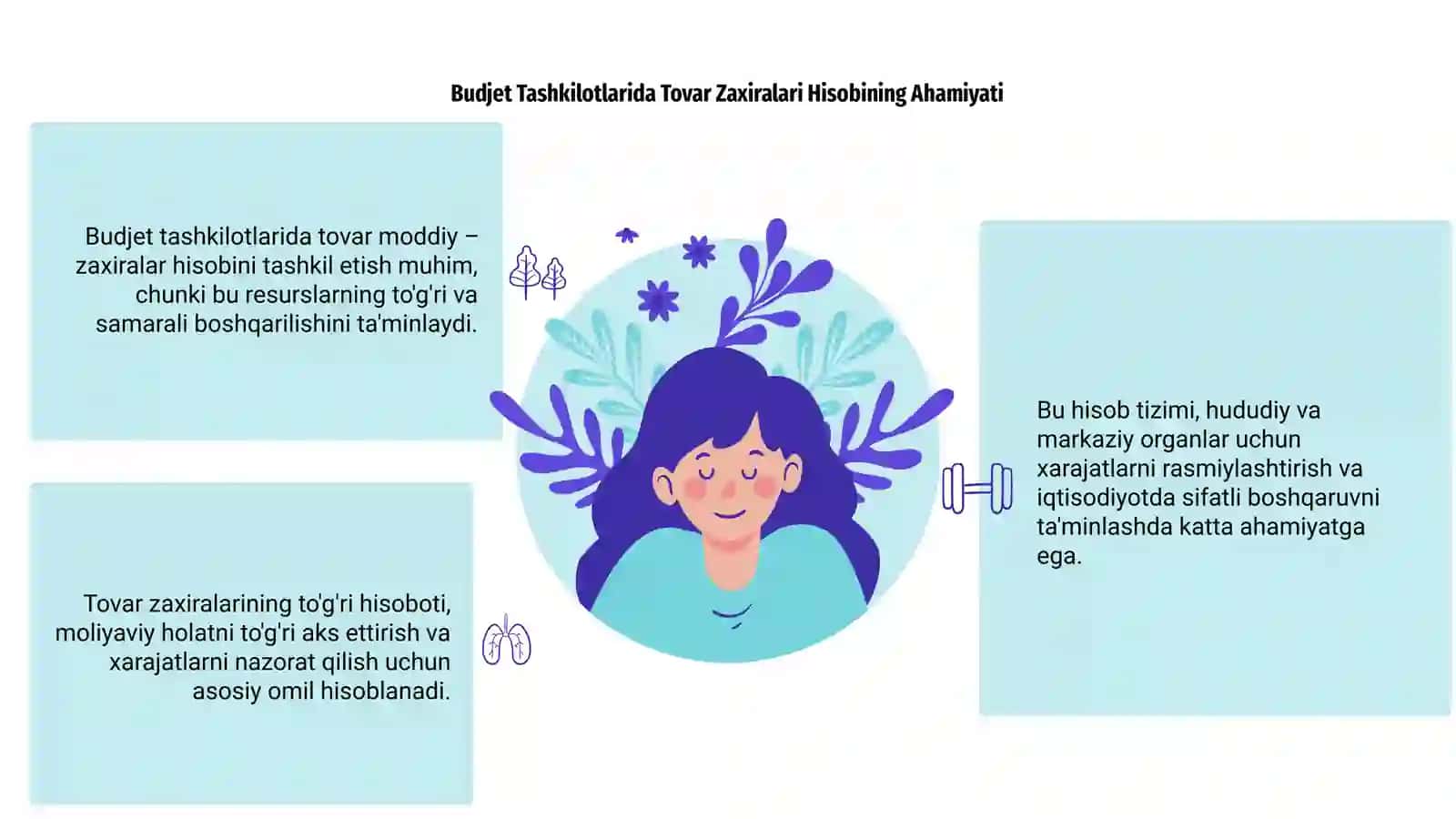Budjet Tashkilotlarida Tovar Zaxiralari Hisobi 3