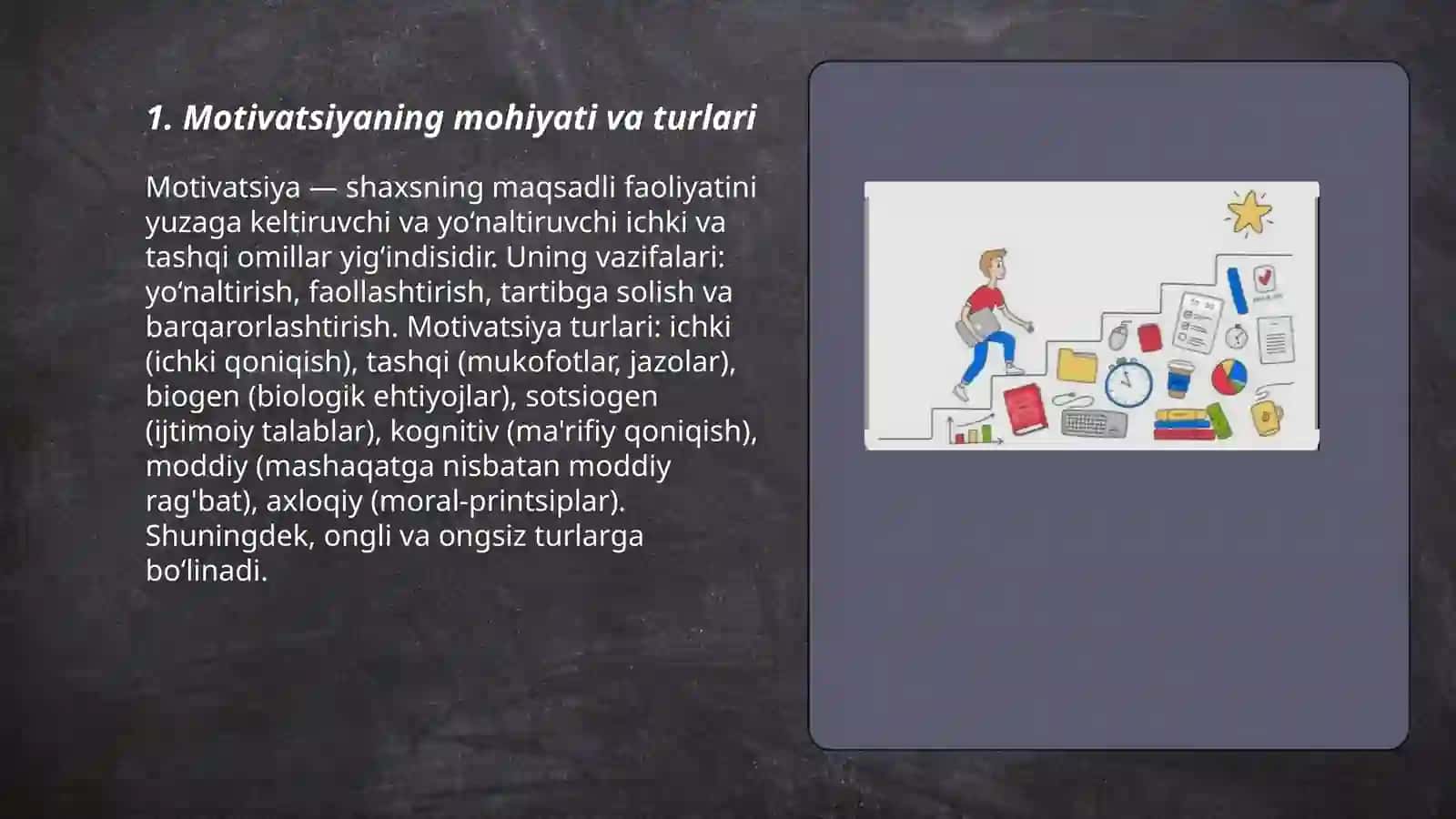 Faoliyat va motivatsiya 3