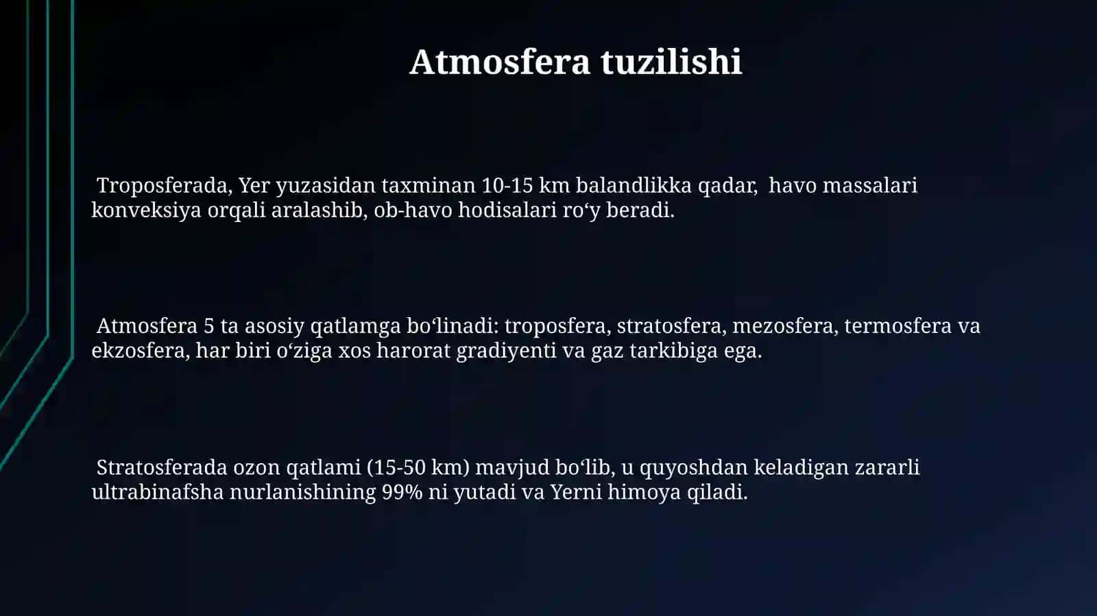 Iqlim va ob havo tushunchasi 3