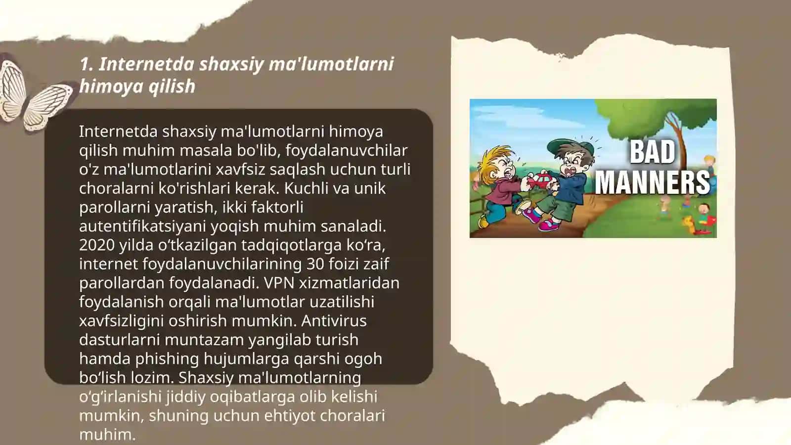 Tarmoq odob axloqi 3