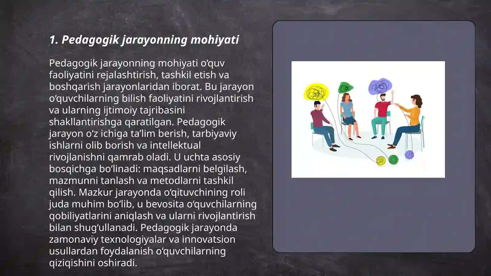Pedagogik jarayonning mohiyati 3