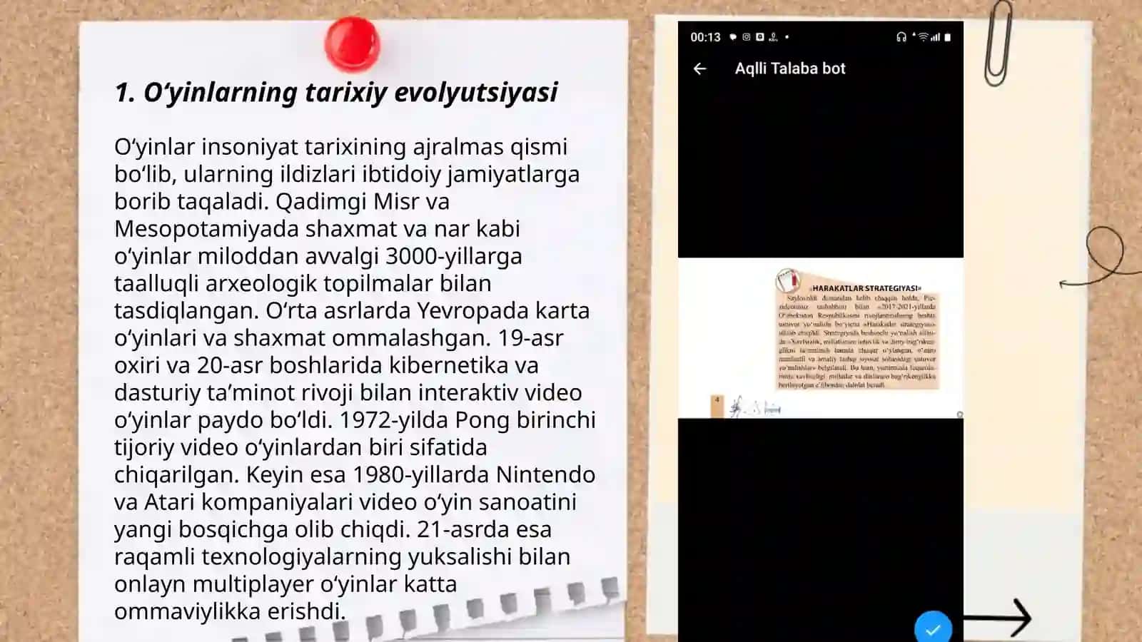 Oʻyinning kelib chiqish tarixi 3