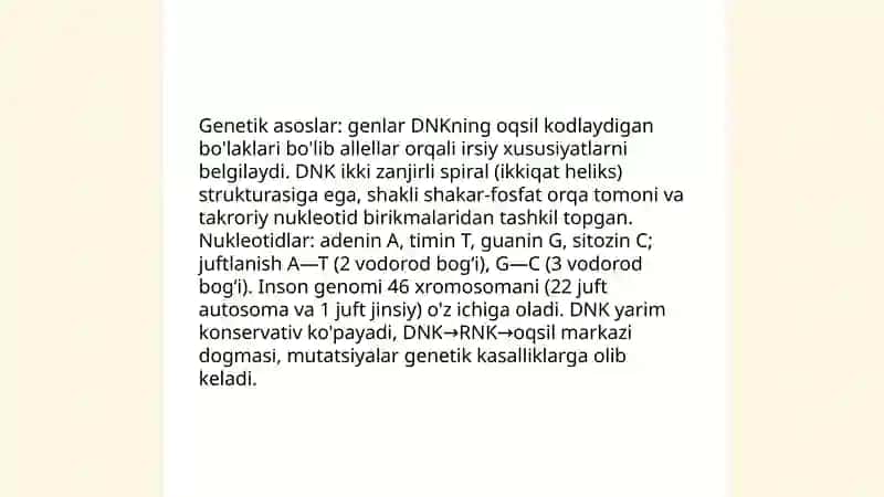 Tibbiyot genetikasi 3