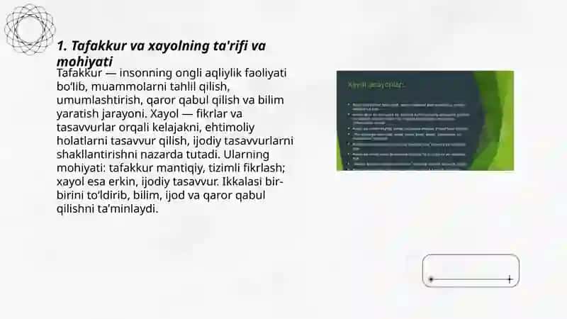 Tafakkur va xayol 3
