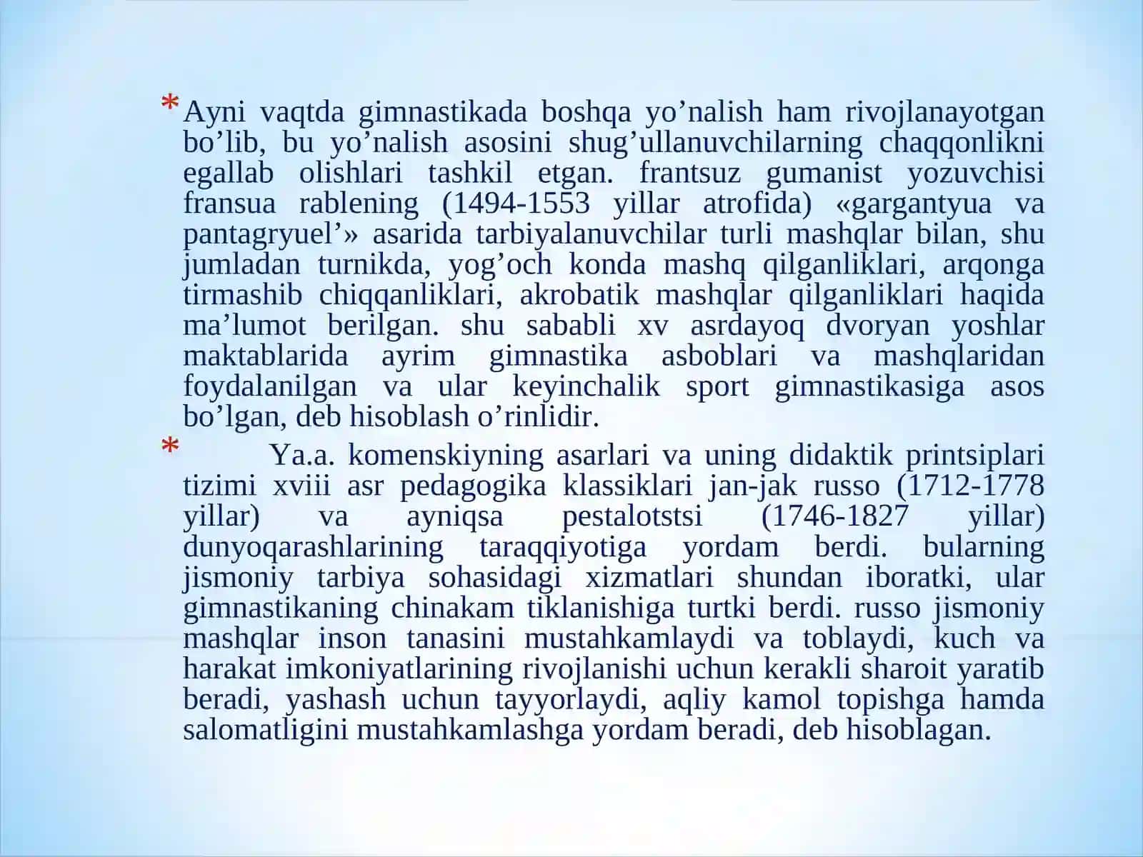 Gimnastikaning Vujudga Kelishi Tarixi 3