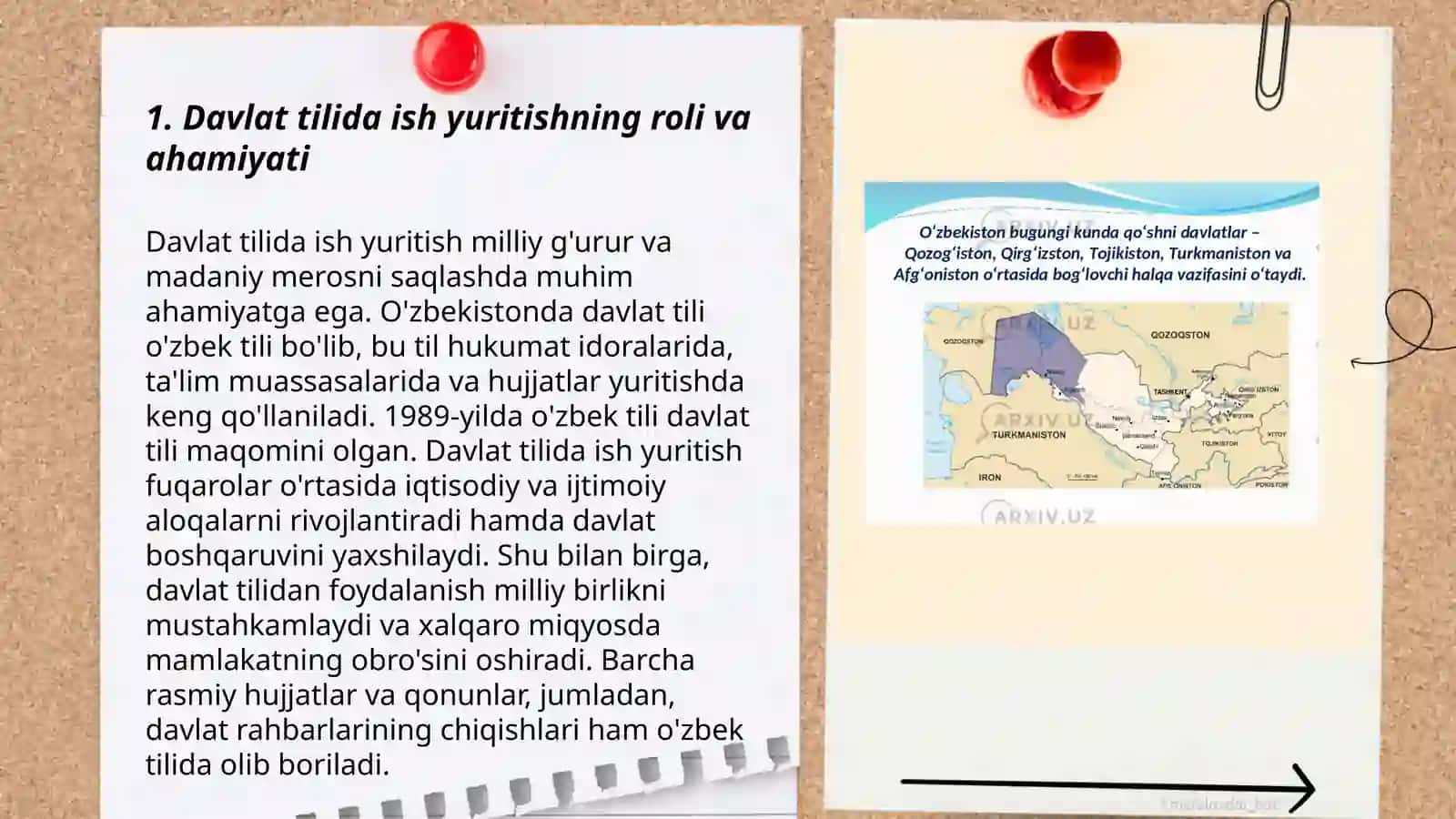 Davlat tilida ish yuritish faninig maqsadi va vazifalari 3