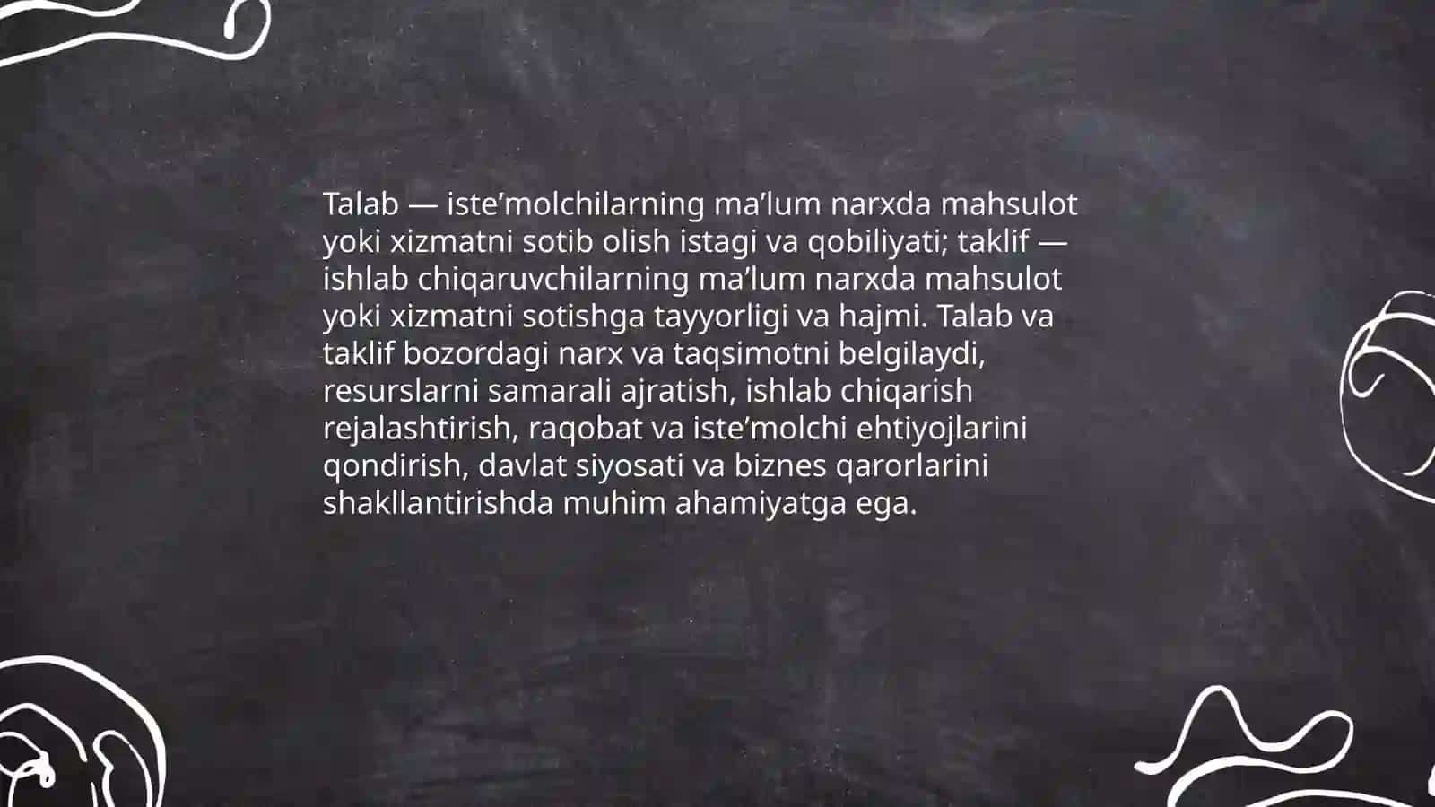 Xo'jalik yurituvchi sub'ektlar mahsuloti hamda xizmatiga bo'lgan talab taklifini o'raganishning ahamiyati va uning turlari 3