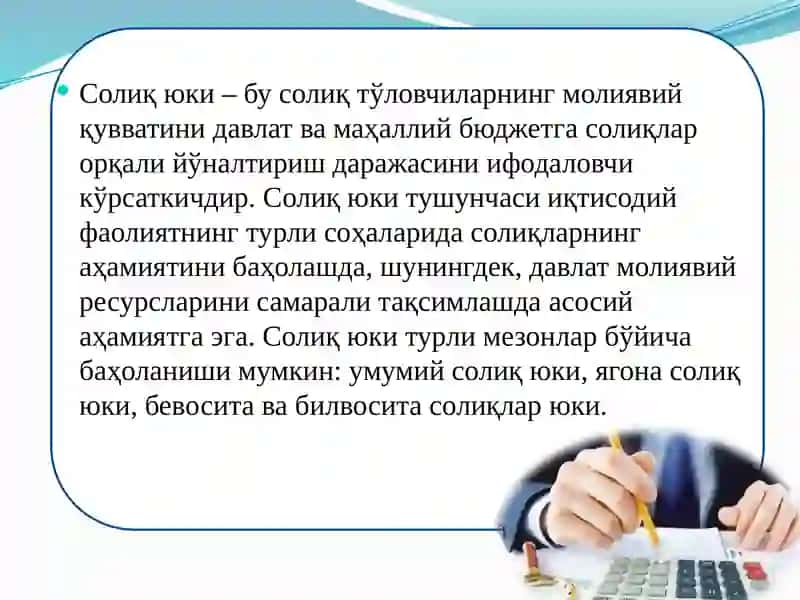 Солик юки даражаси ва уни камайтириш стратегиялари 3