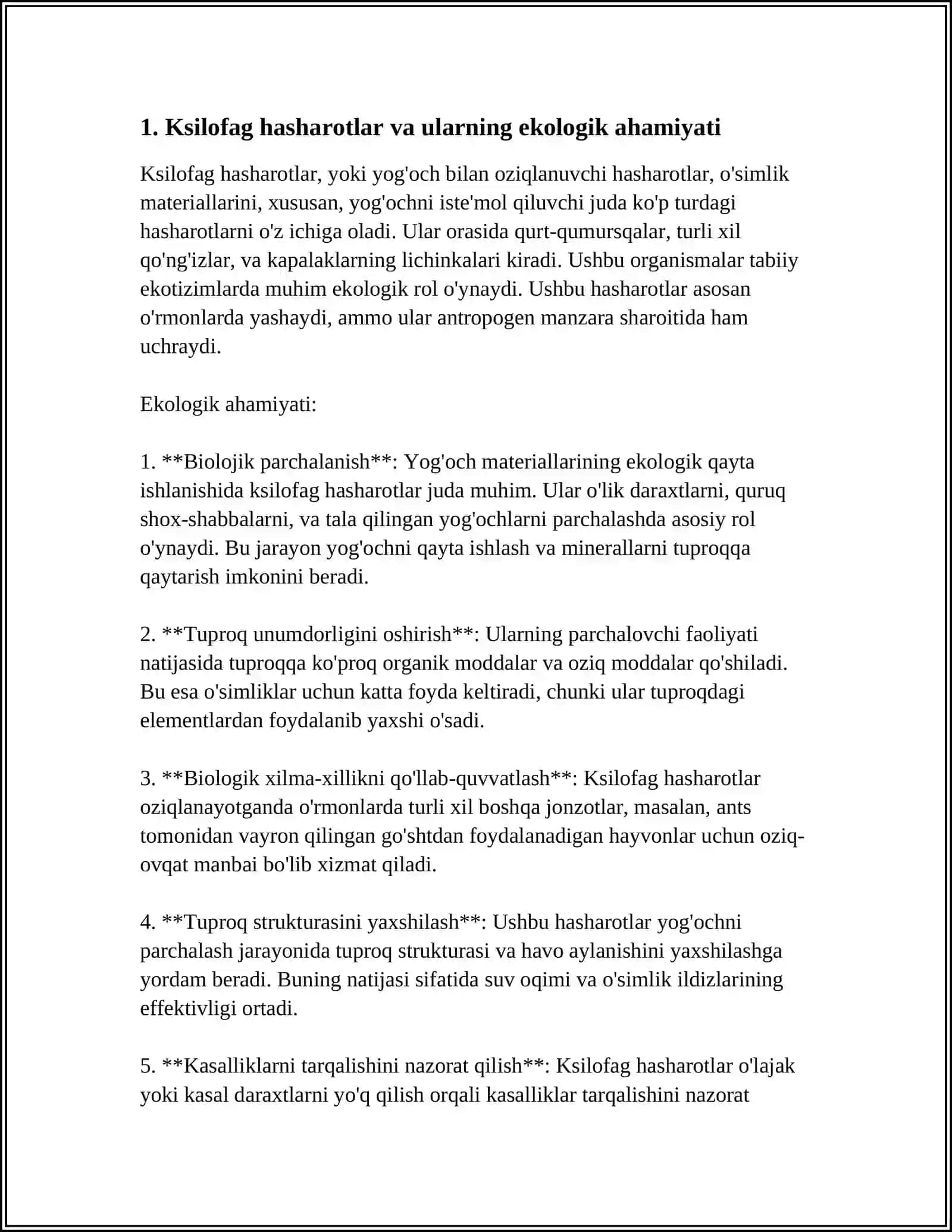 Ksilofag Hasharotlar 3