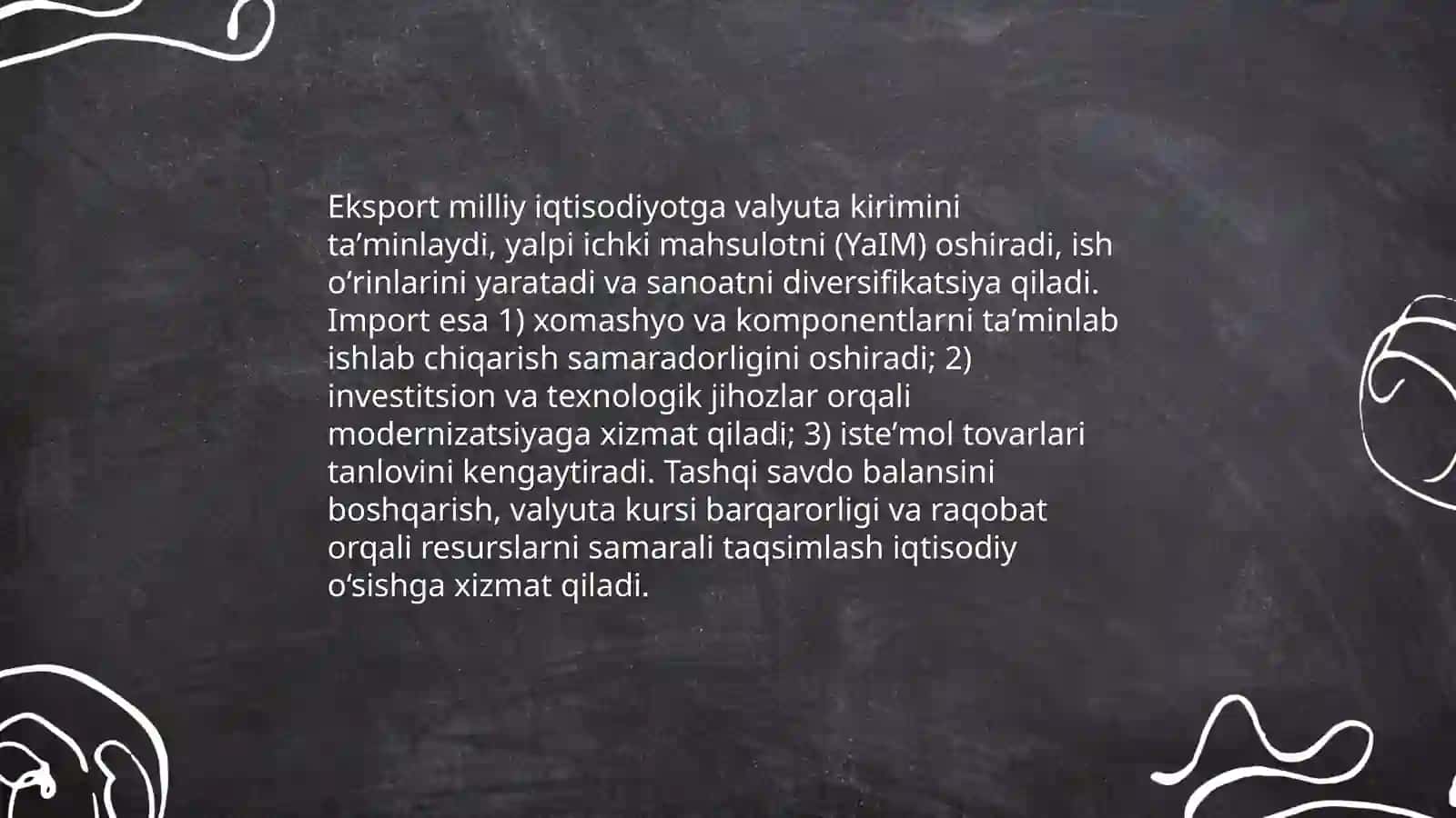 Import va eksport operatsiyalari 3