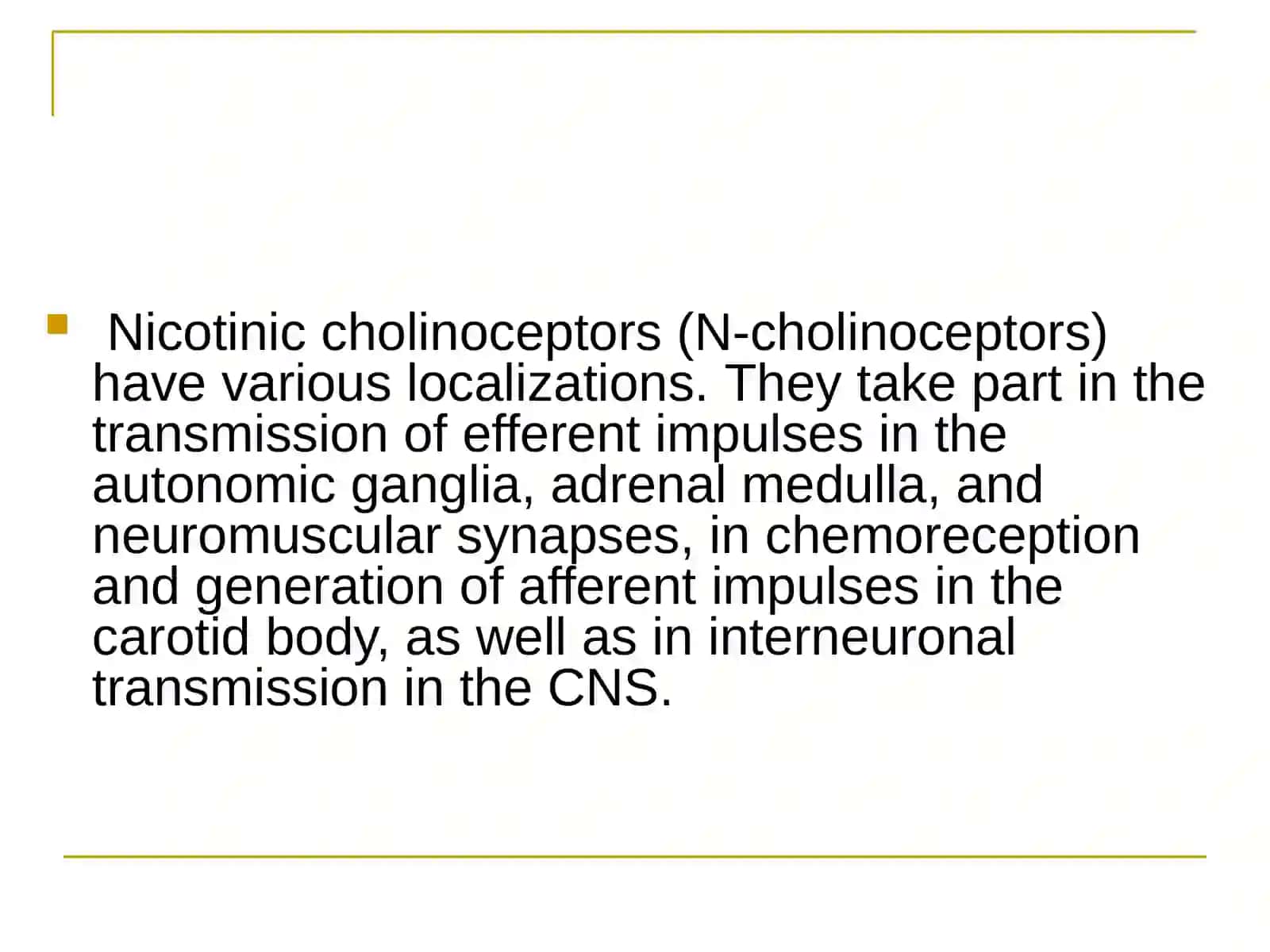 N-cholinomimetics 3