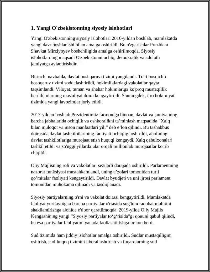 YANGI O'ZBEKISTON TARIXI 3