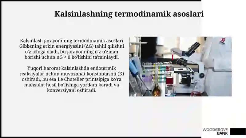 Oxaktosh kuydirish bo’limining nazariy asoslari 3