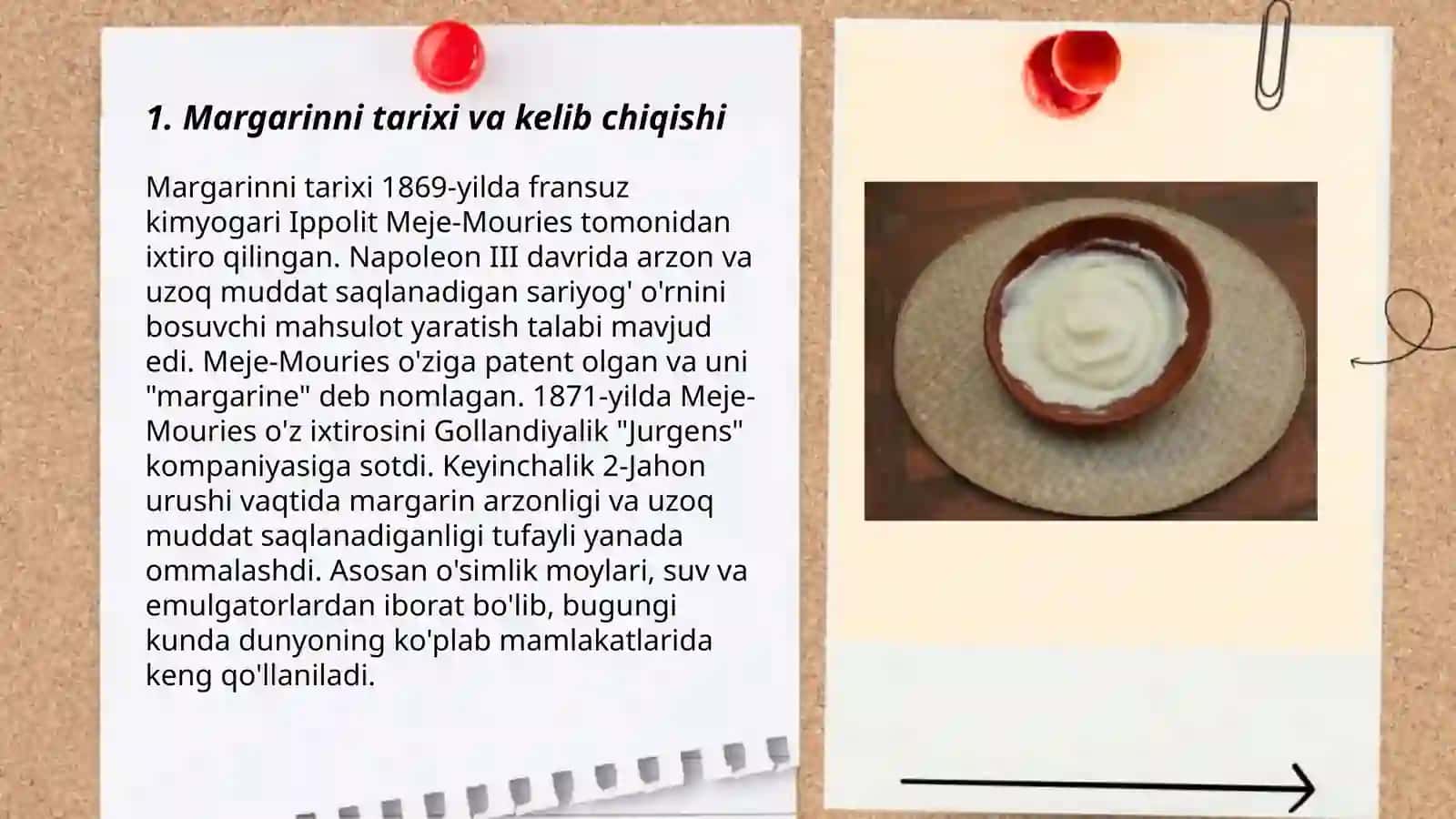 Margarinni sifatini aniqlash 3