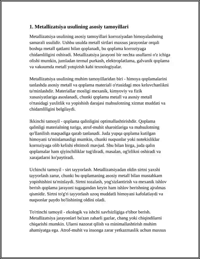 KORROZIYADAN HIMOYALASHNING METALLIZATSIYA USULI 3