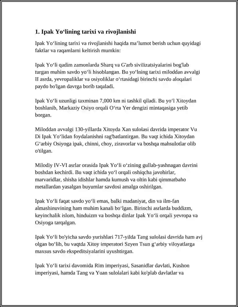 IPAK YOʻLI 3