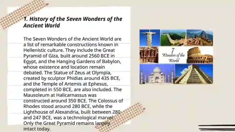 7 Wonders of the World 3