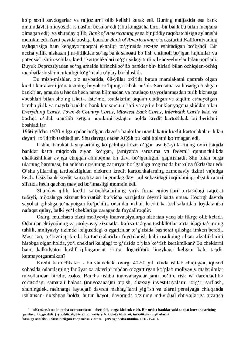 Moliyaviy yangiliklar va moliyaviy bozorlar 3