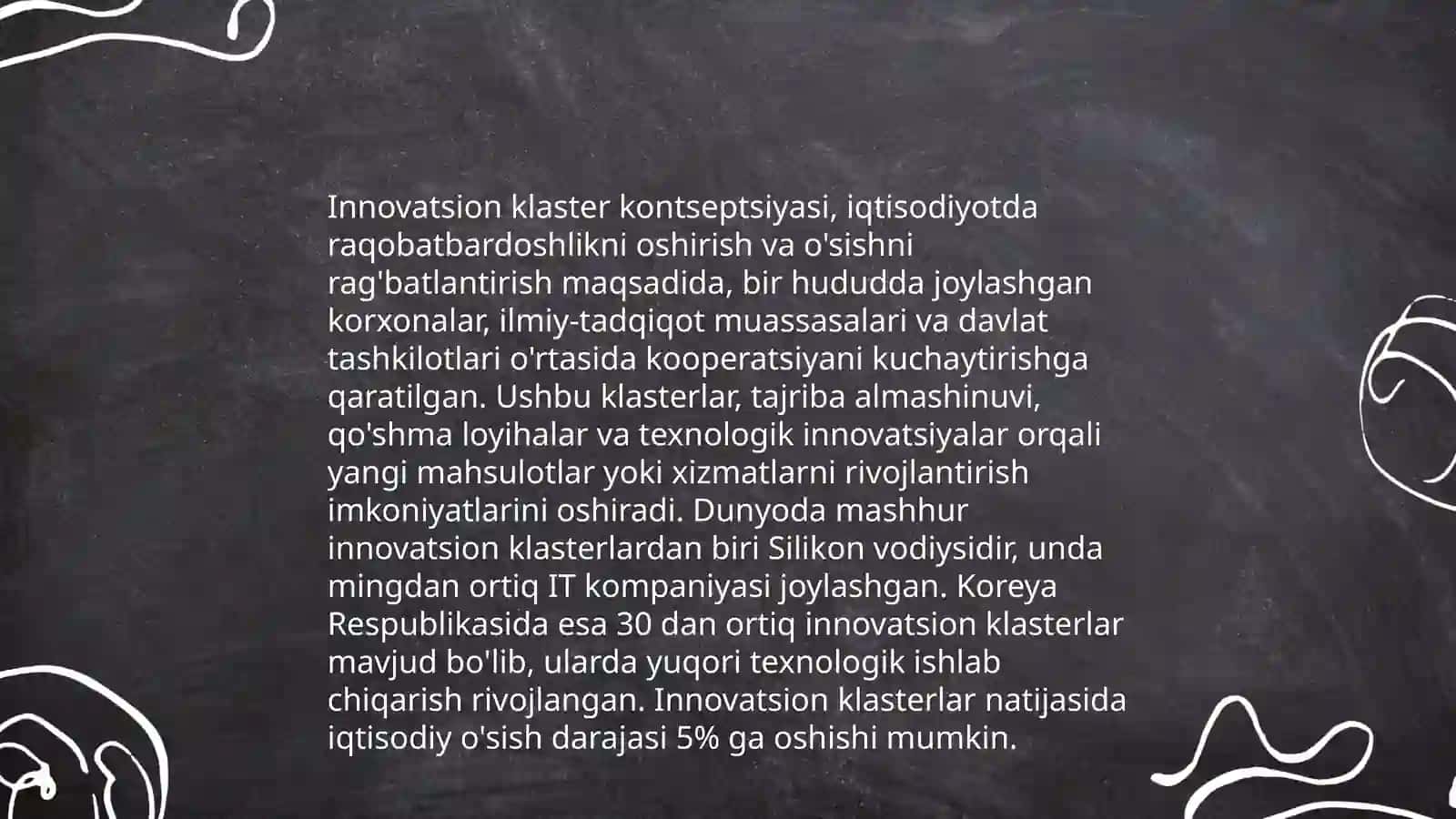 Innovatsion Klaster metodi 3