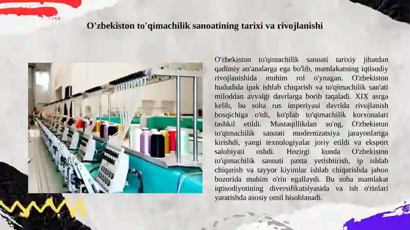 O'zbekiston to'qimachilik korxonalari 3