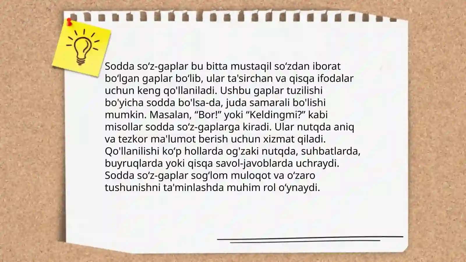 Oʻzbek tilida soʻz-gaplar 3