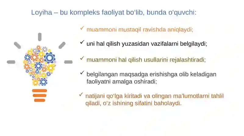 Loyiha boshqaruvini o'rnatish bosqichi 3