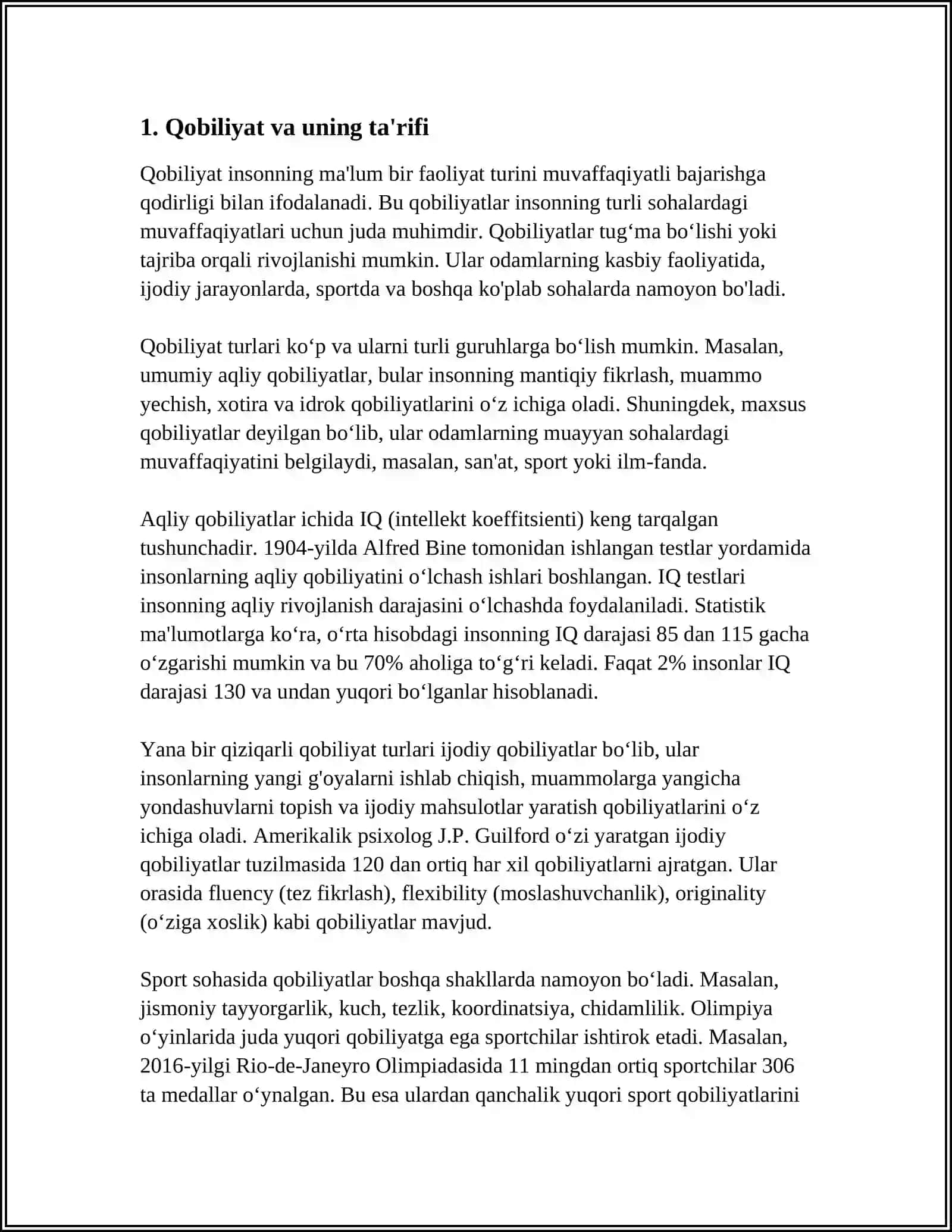 QOBILIYAT VA UNING RIVOJLANISHI 3
