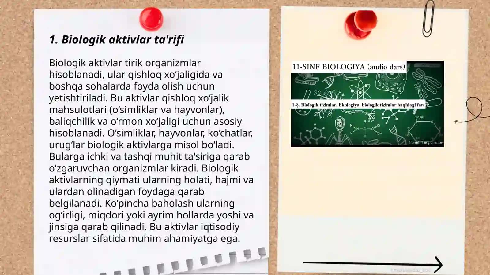 Biologik aktivlar ta'rifi 3