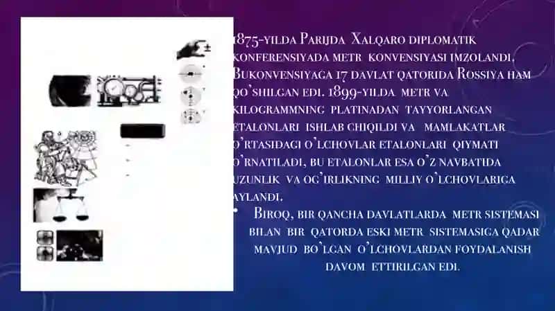Metr va kilogramm tarixi 3
