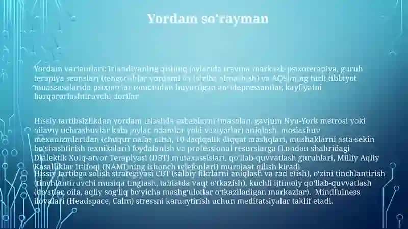 Emotsional holatlarni boshqarish 3